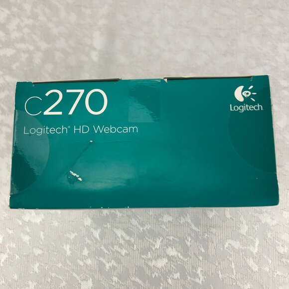 Logitech C270 HD Webcam for Video Calling & Photo Capture w/Built-in Mic USB 2.0 - Picture 8 of 12